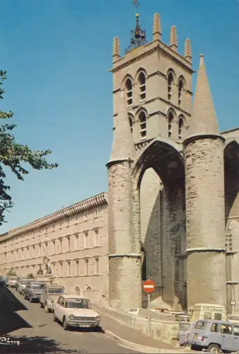 BF20692 montpellier herault la catehrale st pierre france front/back image