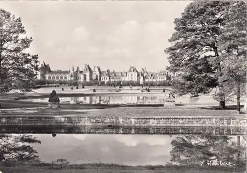 BF12525 fontainebleau le palais vue d ensemble sur le pa france Vorder-/Rückbild