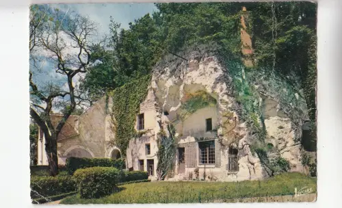 BF22391 maison troglodyte touraine france front/back image