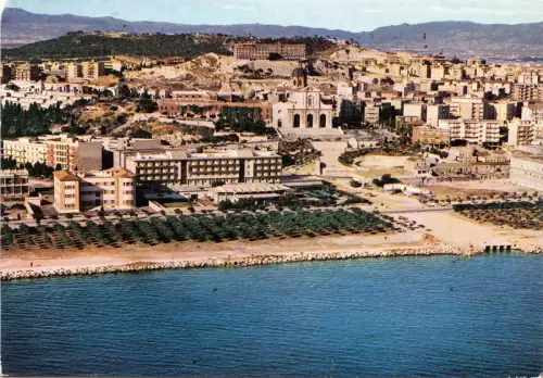 BF12779 cagliari hotel mediterraneo e basilica di n s a france front/back image