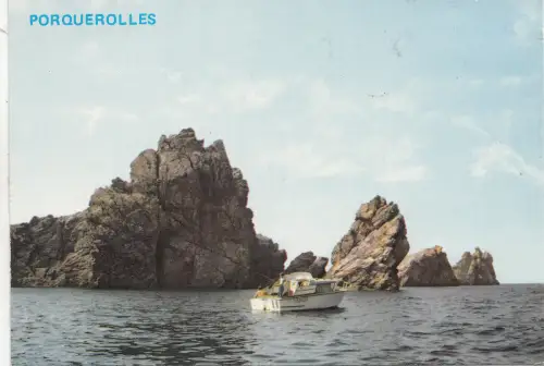BF20122 porquerolles l une des iles d or france front/back image