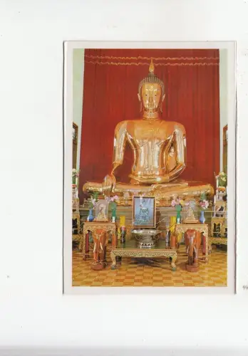BF27948 wat traimit withayaram warawiharn bangkok thailand front/back image