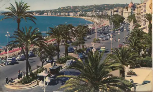 BF22065 schönes la promenade des anglais france Vorder-/Rückbild