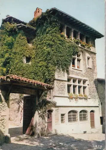 BF24613 le manoir de l ostellerie de perouges ain france front/back image