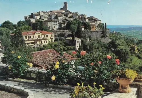 BF21957 saint paul a m une vue du village france front/back image