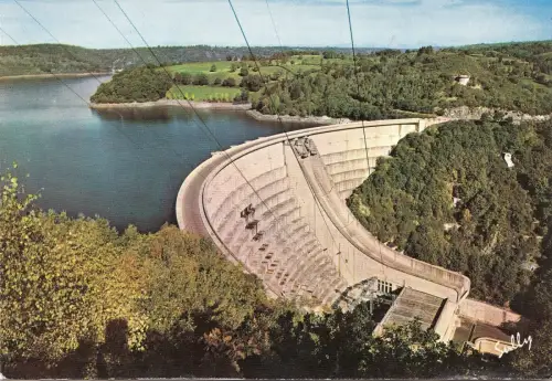 BF15254 bort le barrage correze france front/back image