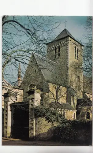 BF21995 Clocher abbaye saint pierre de solesmes sarthe france front/back image