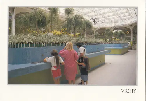 BF21198 vichy allier hall des sources france front/back image