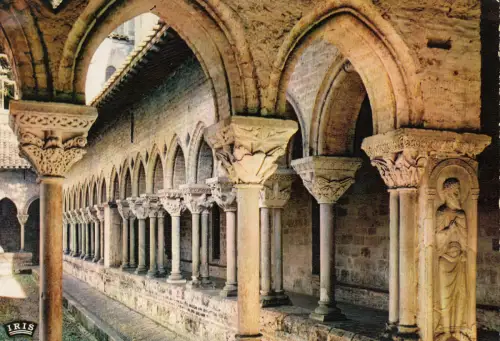 BF21361 le cloitre moissac france front/back image