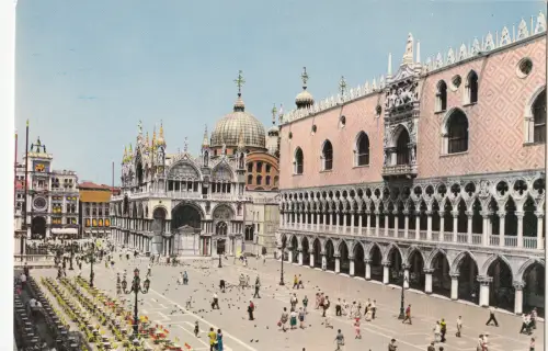 BF23676 piazzetta s marco venezia italy front/back image