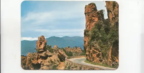 BF28812 les calanche la route sepente entree des roch france front/back image