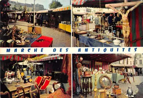Lot227 antike Märkte Bruxelles Brüssel Sablon Belgien