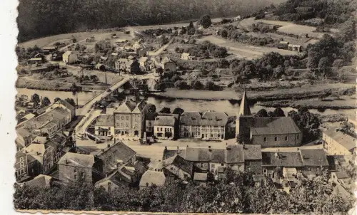 BF14972 bohan sur semois panorama pris du durmont belgien front/back image