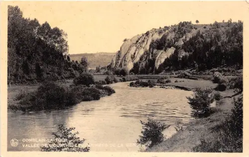 B4073 Belgien Comblain la Tour Valle de Ourthe Les rochers Front/Back Scan