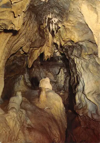 B108981 Belgien Petigny Couvin Grottes de Neptune Cheminee Concretionnee