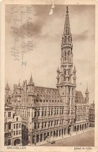 B105400 Belgien Bruxelles Hotel de Ville Rathaus