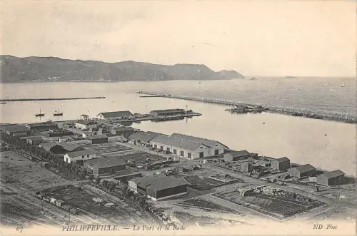 B107867 Belgien Philippeville Le Port et la Rade Panorama Echtfoto UK