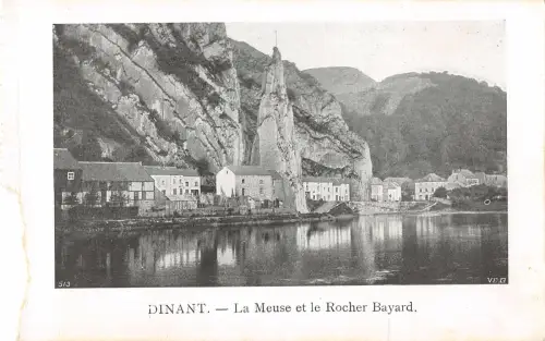 B105605 Belgien Dinant La Meuse et le Rocher Bayard