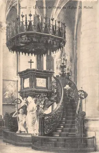 B105337 Belgien Gand La Chaire de Verite de l'Eglise St Michel