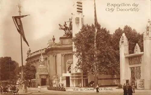 B107651 Belgien Vue du Cours La Reine Echtfoto UK