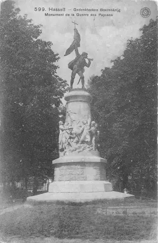 B107573 Belgien Hasselt Gedenkteeken Boerenkrijg Monument Echtfoto UK