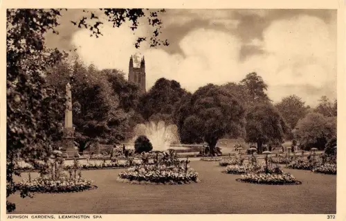 BR67252 Jephson Gardens Leamington Spa Echtfoto UK 14x9cm