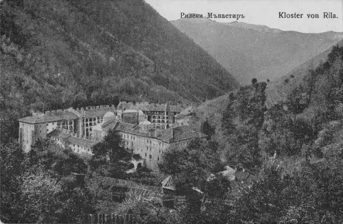 BR70485 Kloster aus Rila Bulgarien