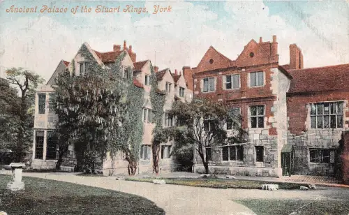 B89661 alter Palast der Stuart Kings York UK