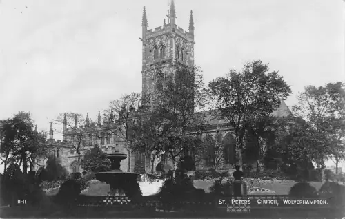 BR70301 St Peter S Church Wolverhampton Echtfoto UK