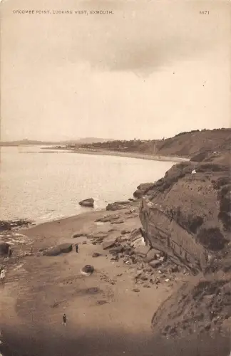 BR67277 orcombe point looking west exmouth uk 14x9cm