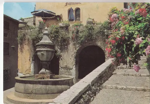 BF20121 st paul de vence la fontaine france front/back image