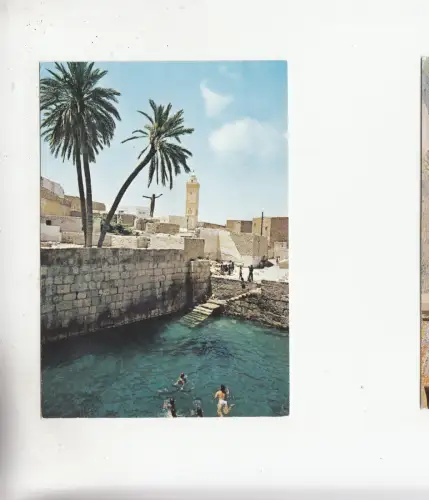 BF27069 la piscine romaine gafsa tunisia front/back image