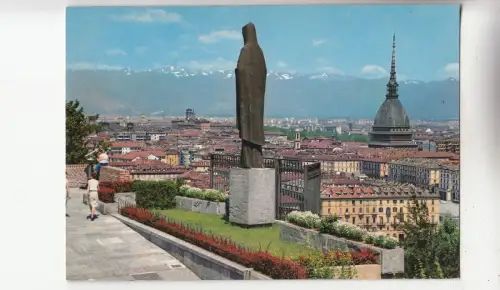 BF29347 Torino Panorama Dal Monte Dei Cappucini Italien Vorder-/Rückbild