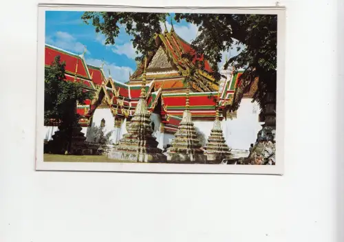BF27950 inside wat pho bangkok thailand front/back image
