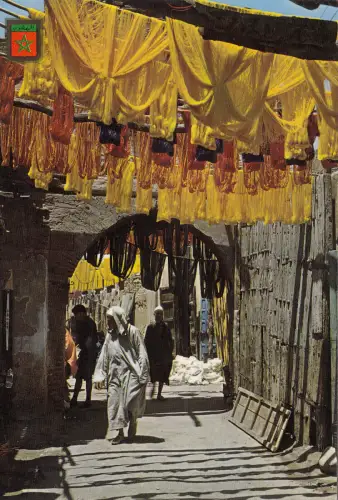 BF17625 marrakech tintoreros marocco front/back image