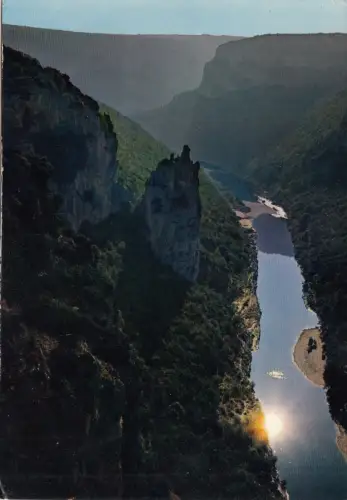 BF19724 gorges de l ardeche grotte de la madeleine france front/back image