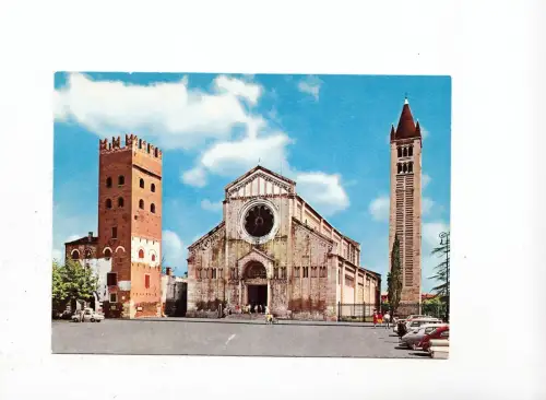 BF13491 italy verona chiesa di s zeno front/back image