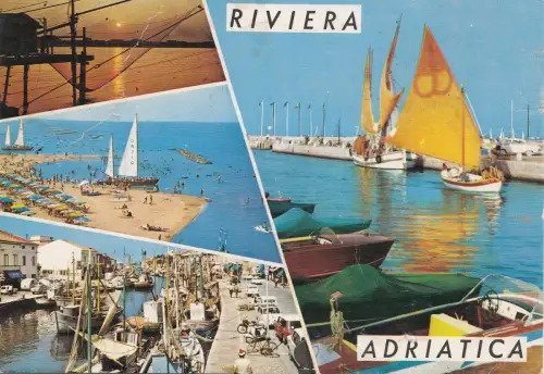 BF23261 Riviera Adriatica Schiff Italien Vorder-/Rückbild