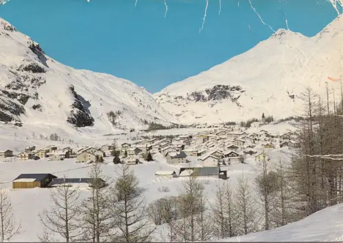 BF25330 bessans vue generale savoie france front/back image