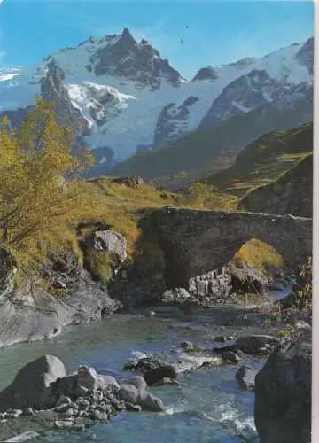 BF15313 grande pic de la la meije france front/back image