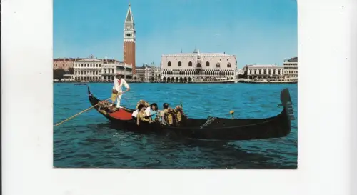 BF23294 venezia panorama del bacino di s marco italy front/back image