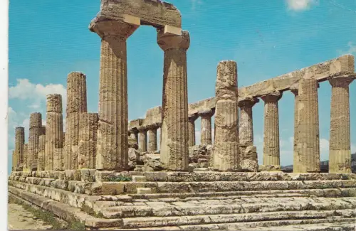 BF23660 agrigento tempio di giunone italy front/back image