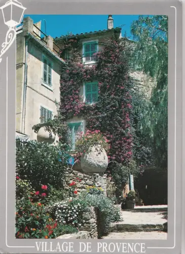 BF25168 ruelle de provence france front/back image
