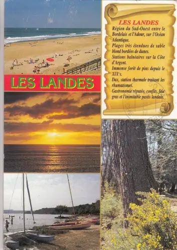 BF20560 les landes boats france front/back image