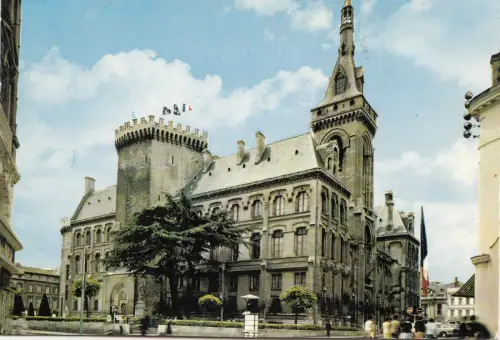 BF25550 angouleme charnte l hotel de ville france front/back image