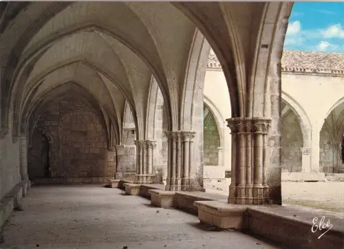 BF13459 saintes le cloitre de la cathedrale france front/back image