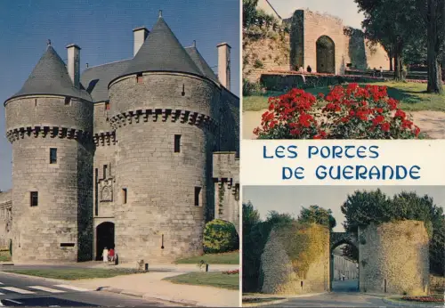 BF25437 les portes de guerande l a la porte saint michel france front/back image