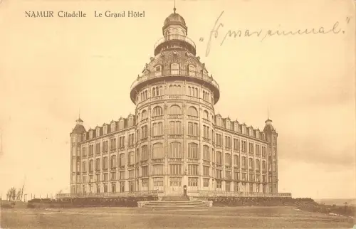 B107462 Belgien Namur Citadelle Le Grand Hotel Echtfoto UK