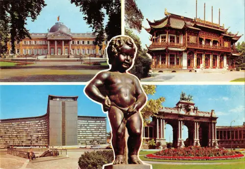 B110303 Belgien Brüssel Statue Bogen