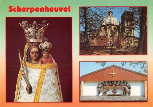 B110181 Belgien Scherpenheuvel Kirche Statue Eglise